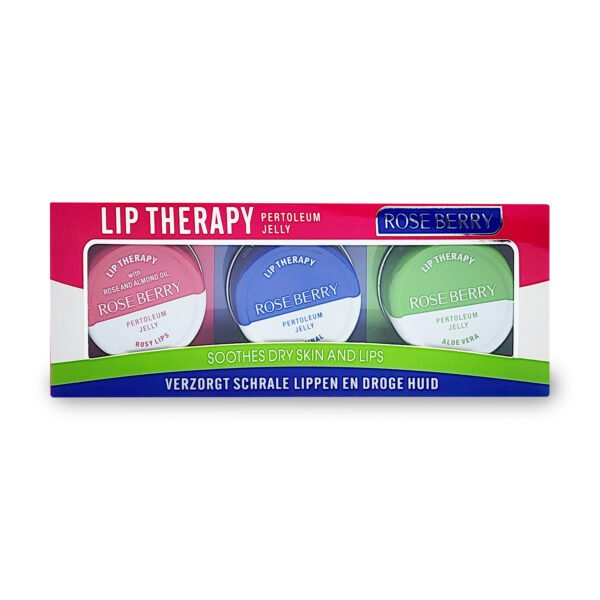 ROSE BERRY Petroleum Jelly Lip Palm (Pack Of 3) - 20g